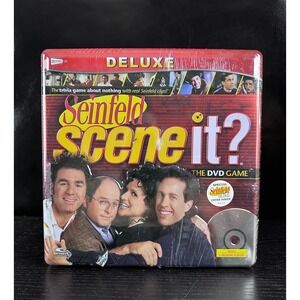 Deluxe Seinfeld Scene It DVD Trivia Game New Sealed Comedy Sitcom Gift Adult‎